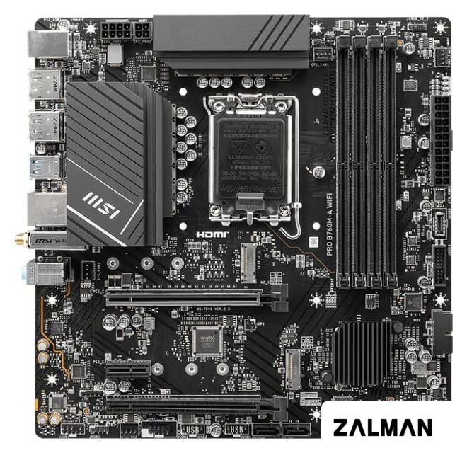Материнская плата MSI Pro B760M-A WiFi