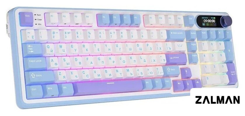 Клавиатура Royal Kludge RK-S98 RGB Taro Milk (RK Cream)