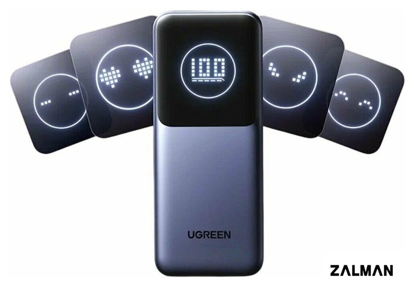 Внешний аккумулятор Ugreen PB723 20000mAh (серый)