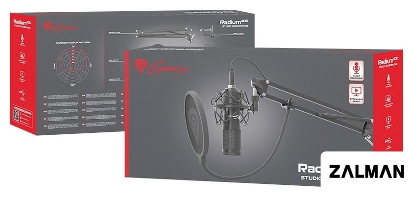 Проводной микрофон Genesis Radium 400