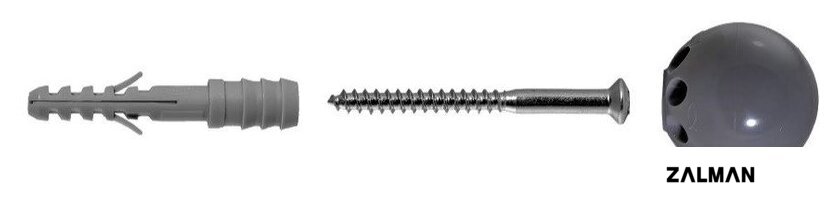 Упор дверной Fischer TS 8 G K NV 534127
