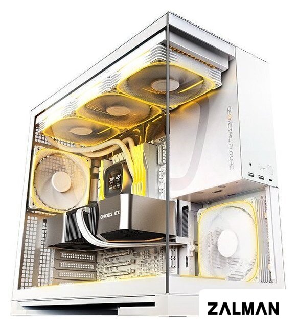 Корпус Geometric Future Model 5 5FAN (белый)