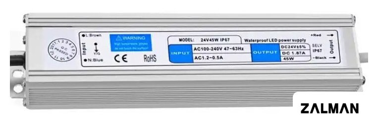Блок питания ULED FS-45-24 (24VDC/45W)