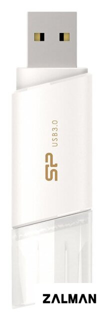 USB Flash Silicon-Power Blaze B06 White 64GB (SP064GBUF3B06V1W)