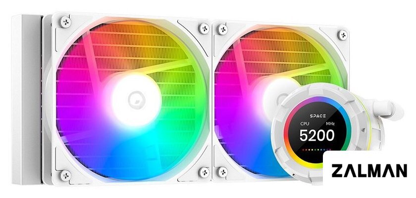 Система жидкостного охлаждения для процессора ID-Cooling Space SL240 XE WHITE