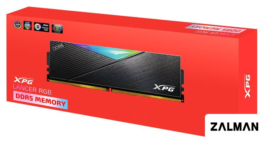 Оперативная память ADATA XPG Lancer RGB 2x32ГБ DDR5 6000МГц AX5U6000C3032G-DCLARBK