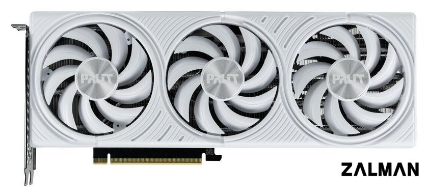 Видеокарта Palit GeForce RTX 5070 White OC NE75070U19K9-GB2050W