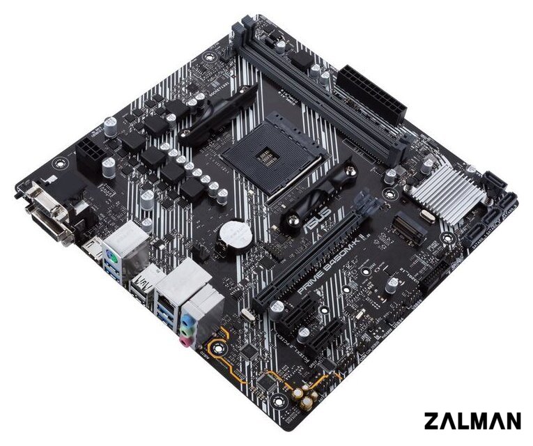 Материнская плата ASUS Prime B450M-K II