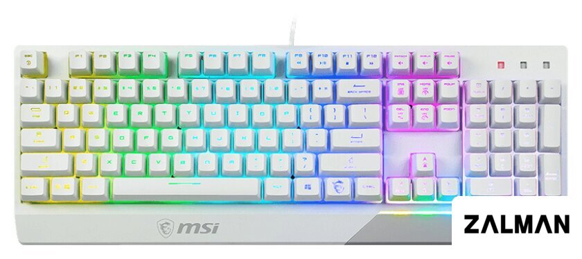 Клавиатура MSI Vigor GK30 (белый)