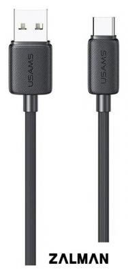 Кабель Usams US-SJ688 USB Type-A - USB Type-C (1 м, черный)