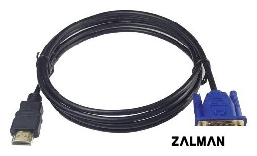 Кабель KS-IS KS-440 HDMI - VGA (1.8 м, черный)