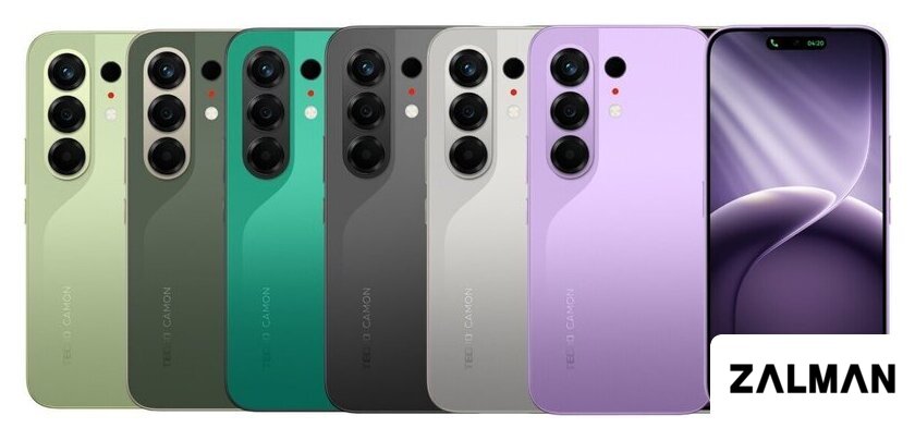 Телефон Tecno Camon 50 CN5 12GB/256GB (темно-зеленый)