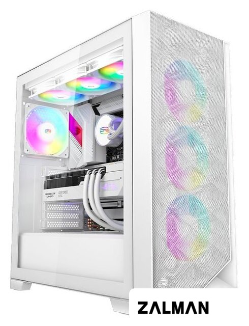 Корпус PCCooler C3D510 ARGB (белый)