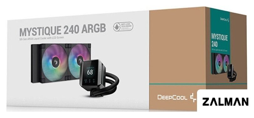 Система жидкостного охлаждения для процессора DeepCool Mystique 240 ARGB R-LX550-BKADSNC-G-1
