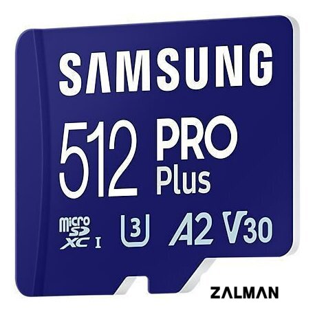 Карта памяти Samsung PRO Plus microSDXC 512GB MB-MD512SA/EU (с адаптером)