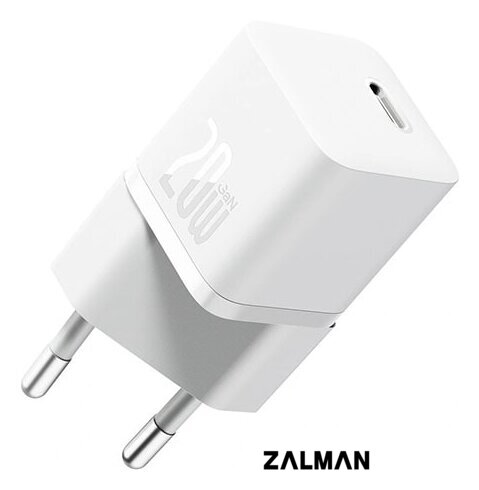 Сетевое зарядное Baseus GaN5 Fast Charger Mini 1C 20W CCGN050102 (белый)