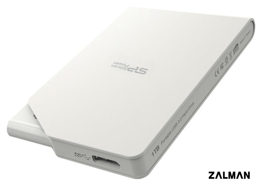 Внешний накопитель Silicon-Power Stream S03 2TB White (SP020TBPHDS03S3W)