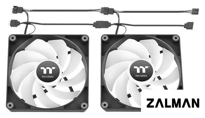 Комплект вентиляторов для корпуса Thermaltake CT120 Sync Reverse ARGB 2-Fan Pack CL-F173-PL12SW-A