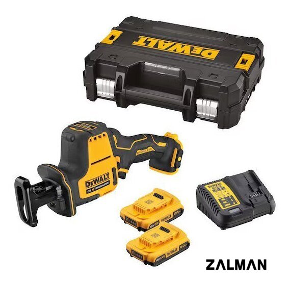 Сабельная пила DeWalt DCS312D2 (с 2-мя АКБ, кейс)