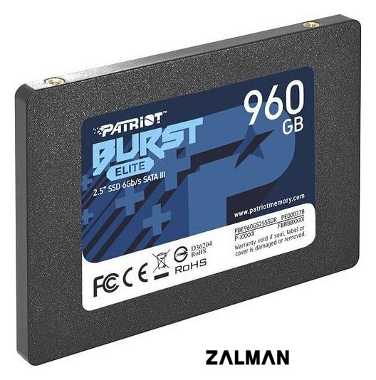 SSD Patriot Burst Elite 960GB PBE960GS25SSDR