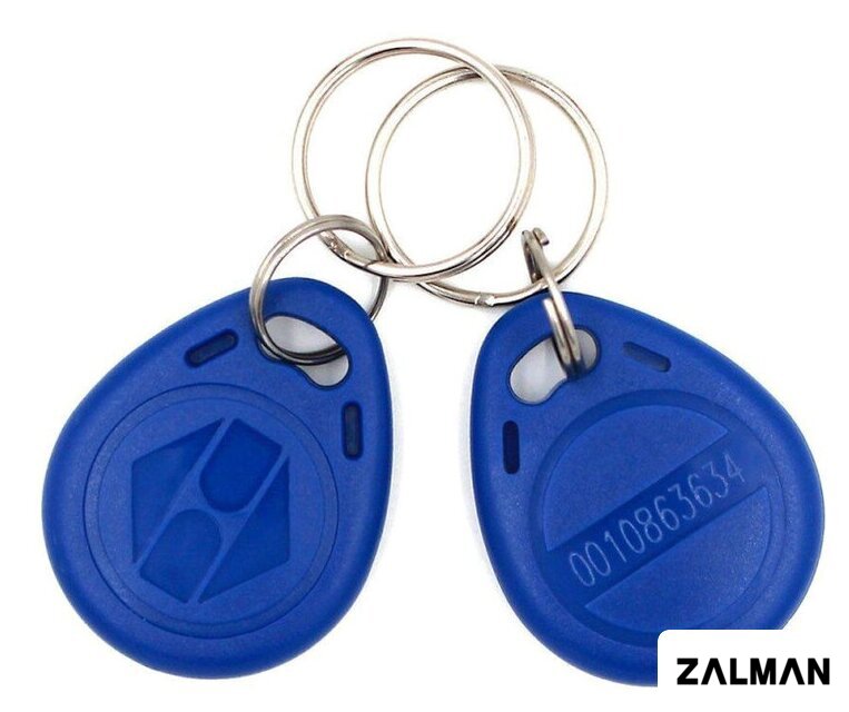 Брелок бесконтактный ZKTeco ID TAG-03 (синий)