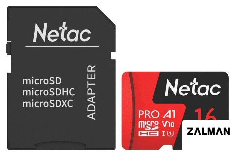 Карта памяти Netac P500 Extreme Pro 16GB NT02P500PRO-016G-R (с адаптером)