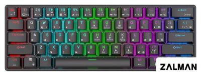 Клавиатура Royal Kludge RK61 RGB (черный, RK Red)