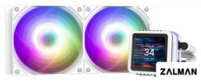 Система жидкостного охлаждения для процессора Zalman Alpha2 DS A24 (белый)
