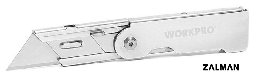 Нож строительный Workpro WP211001