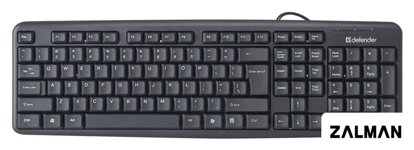 Клавиатура Defender Element HB-520 USB (черный)