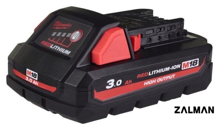 Аккумулятор с зарядным устройством Milwaukee M18 HNRG-302 (18В/3.0 Ah + 12-18В)