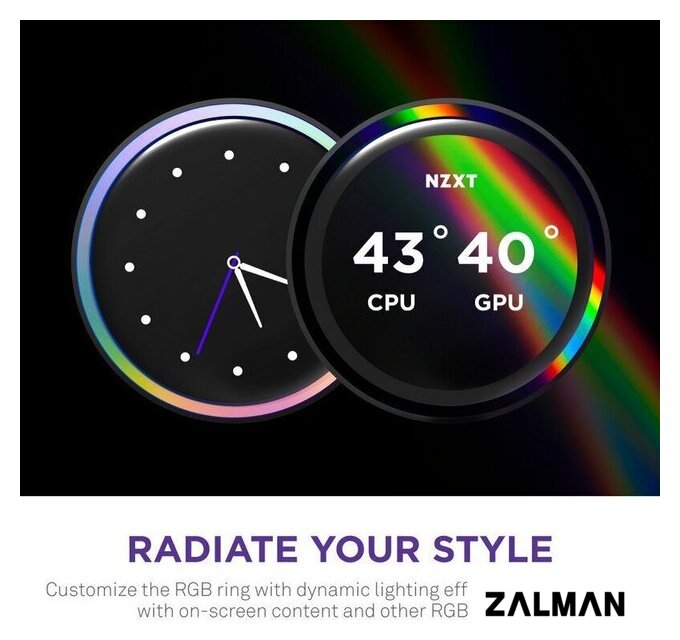 Система жидкостного охлаждения для процессора NZXT Kraken Elite 280 RGB RL-KR28E-B2