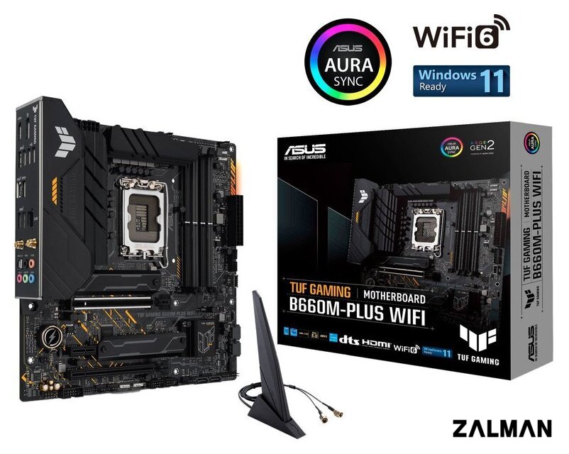 Материнская плата ASUS TUF Gaming B660M-Plus WiFi
