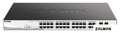 Настраиваемый коммутатор D-Link DGS-1210-28P/F5A