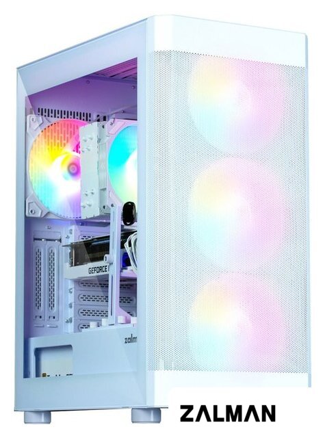 Корпус Zalman i4 TG (белый)