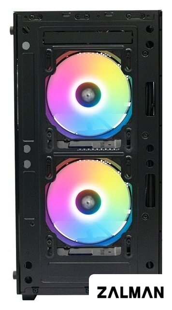 Корпус XASTRA A306M 3FRGB (черный)
