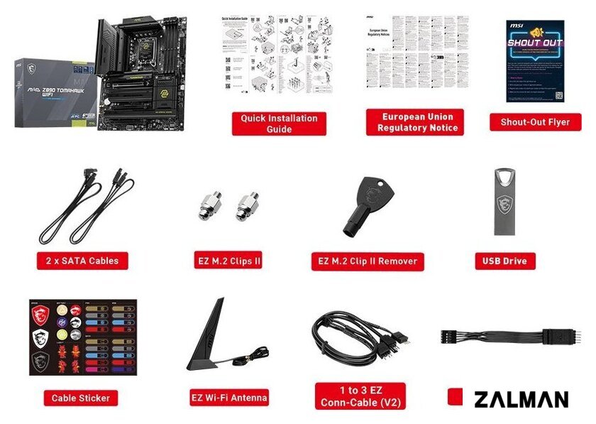 Материнская плата MSI MAG Z890 Tomahawk WiFi