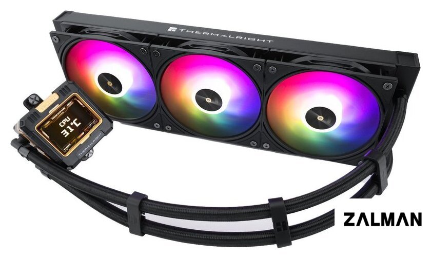 Система жидкостного охлаждения для процессора Thermalright Frozen Warframe 360 ARGB (черный)
