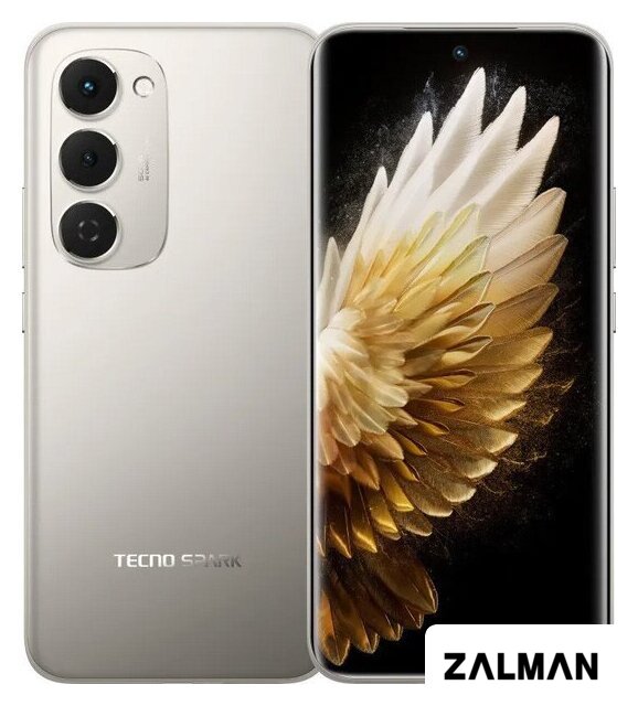 Телефон Tecno Spark 40 Pro+ 8GB/256GB (лунный титановый)