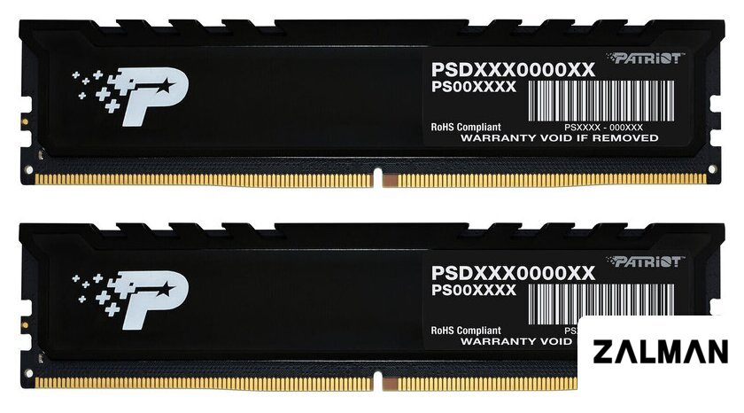 Оперативная память Patriot Signature Premium Line 2x32ГБ DDR5 4800 МГц PSP564G4800KH1