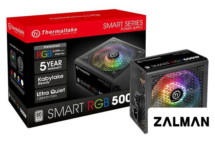 Блок питания Thermaltake Smart RGB 500W SPR-500AH2NK-2