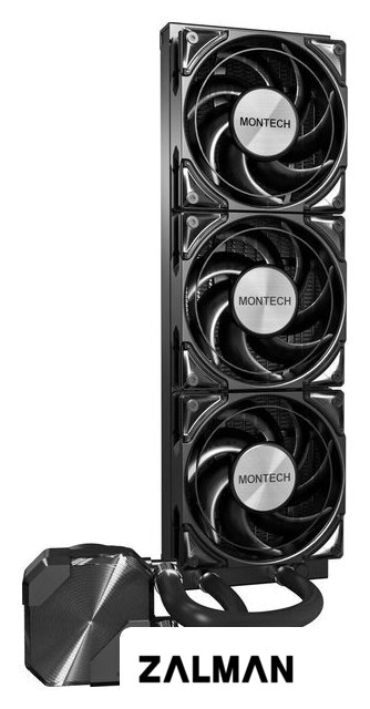 Система жидкостного охлаждения для процессора Montech HyperFlow Silent 360 (черный)
