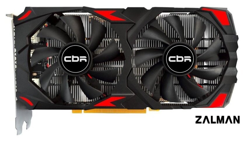 Видеокарта CBR Radeon RX 580 8GB GDDR5 VGA-STX580-8G-RTL