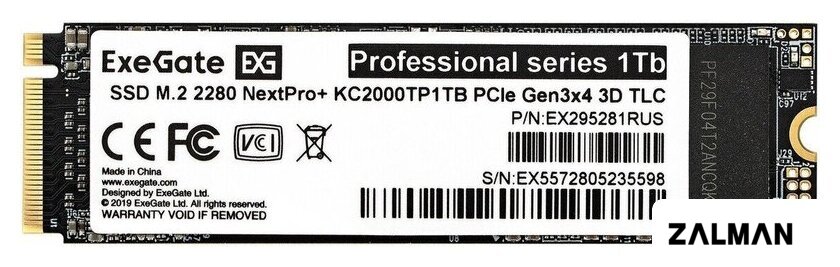 SSD ExeGate NextPro+ 1TB KC2000TP1TB