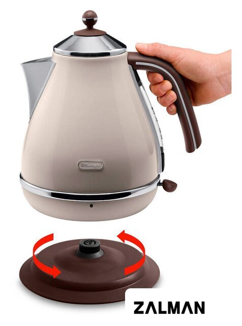 Электрический чайник DeLonghi KBOV 2001.BG