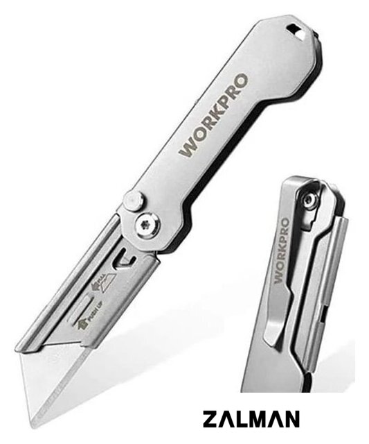 Нож строительный Workpro WP211016