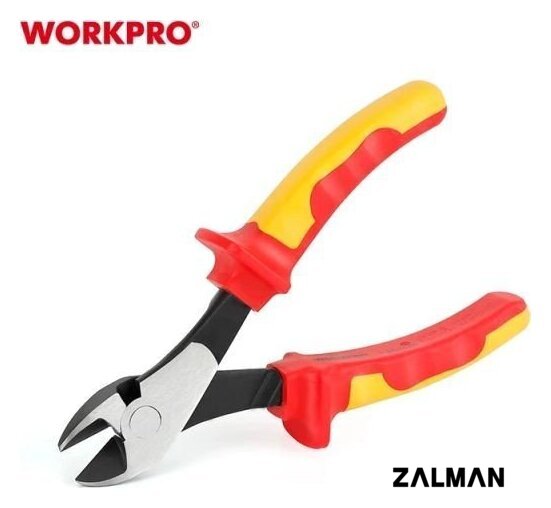 Кусачки боковые (бокорезы) Workpro WP342009