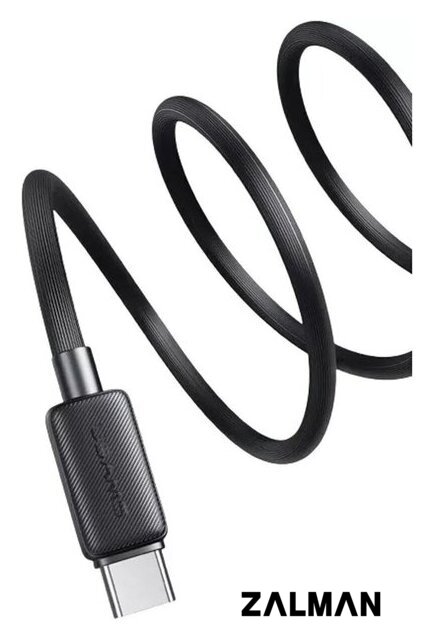 Кабель Usams US-SJ696 USB Type-C - USB Type-C (2 м, черный)