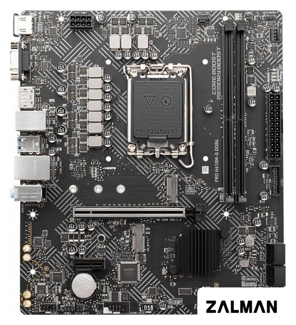 Материнская плата MSI PRO H610M-G DDR4