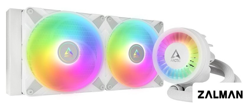 Система жидкостного охлаждения для процессора Arctic Liquid Freezer III 280 A-RGB White ACFRE00151A